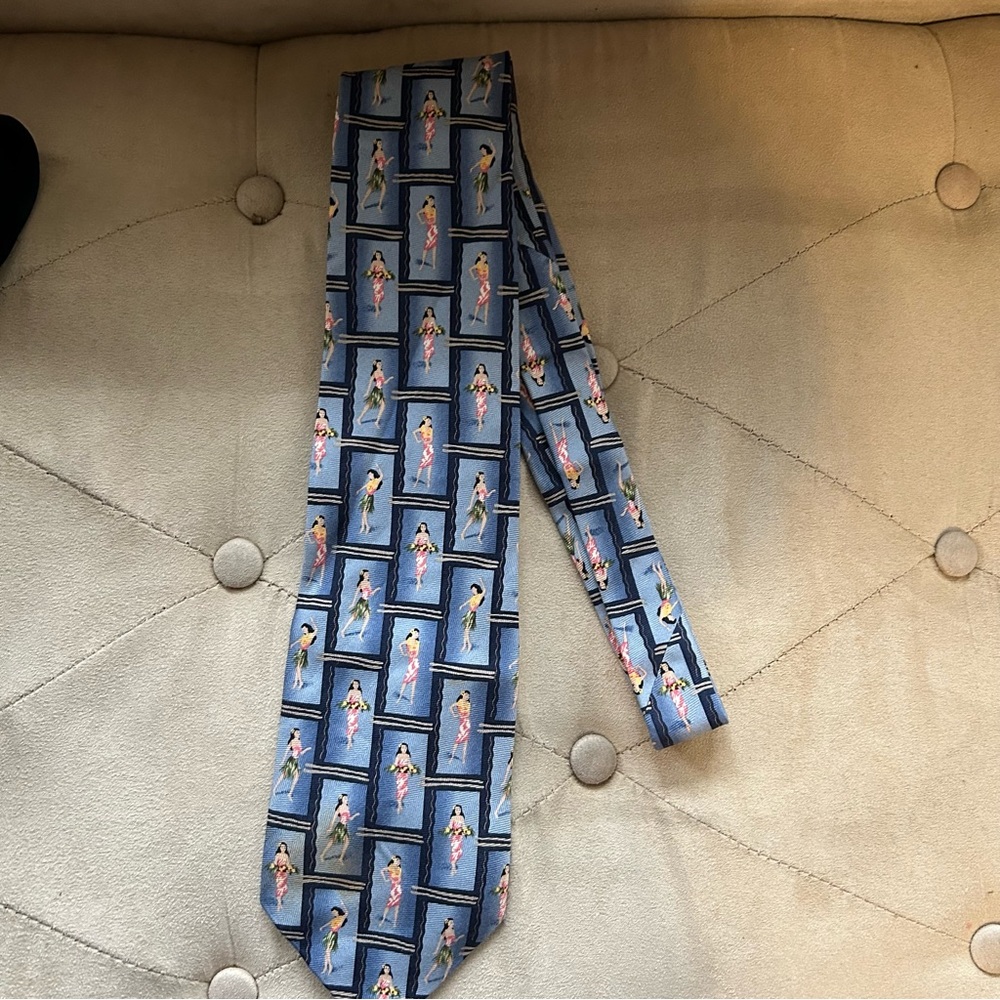 Tommy Bahama Men's Silk Tie Hawaiian Aloha